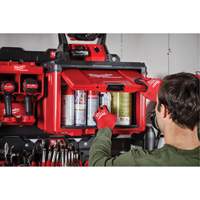 Packout Tool Cabinet, 15" x 15" x 20", Black/Red We Share Industrial Supply