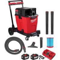 Aspirateur sec/humide sans fil &agrave; bloc-pile double M18 Fuel, 18 V, Capacit&eacute; 12 gal. We Share Industrial Supply