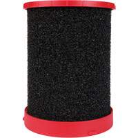 Filtre grand format pour aspirateur sec/humide, Mousse, Pour 12 gal. US/9 gal. US/6 gal. US We Share Industrial Supply