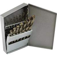Triumph&reg; Jobber Length Drill Bit Set, 13 Pieces, High Speed Steel We Share Industrial Supply