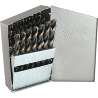 Triumph&reg; MRO Plus&reg; Jobber Length Drill Bit Set, 29 Pieces, High Speed Steel We Share Industrial Supply