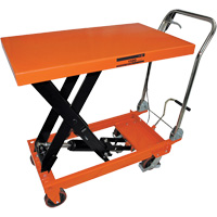SLC-1100 Chariot avec table de levage hydraulique &agrave; ciseaux s&eacute;rie SLC, 39" lo x 21" la, Cap. 1100 lb We Share Industrial Supply