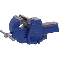 Heavy-Duty British Pattern Bench Vise, 6" Jaw Width, 3-1/2" Throat Depth We Share Industrial Supply