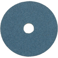 Resin Fibre Sanding Disc, 7" Dia., Z24 Grit, Zirconia Alumina We Share Industrial Supply