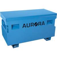 Coffre &agrave; outils de chantier, 48" x 24" x 27-3/5", Acier, Bleu We Share Industrial Supply