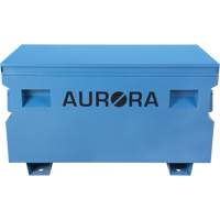 Coffre &agrave; outils de chantier, 48" x 24" x 27-3/5", Acier, Bleu We Share Industrial Supply