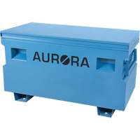 Coffre &agrave; outils de chantier, 48" x 24" x 27-3/5", Acier, Bleu We Share Industrial Supply