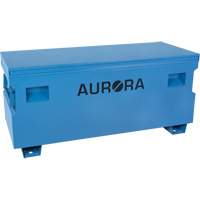Coffre &agrave; outils de chantier, 60" x 24" x 27-1/2", Acier, Bleu We Share Industrial Supply