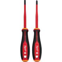 Insulated Slim Tip Screwdriver Set, 2 Pcs., Magnetic We Share Industrial Supply