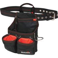 Sac &agrave; clous et outils de charpentier, Polyester balistique, Noir We Share Industrial Supply