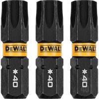 3-Piece FLEXTORQ&reg; Impact Screwdriving Bits, Torx, T-40, 1/4" Drive We Share Industrial Supply