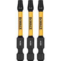 3-Piece FLEXTORQ&reg; Impact Screwdriving Bits, Torx, T-25, 1/4" Drive We Share Industrial Supply