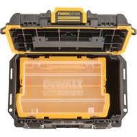 ToughSystem&reg; 2.0 Deep Compact Toolbox, 10" x 15-7/20" x 13-4/5", Black/Yellow We Share Industrial Supply