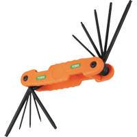 Jeu pliant de cl&eacute;s hexagonales Pro, 10 mcx, Torx We Share Industrial Supply