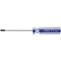 Tournevis Philips bleu transparent avec bandes, #2, Prise Plastique We Share Industrial Supply