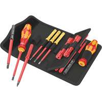 Insulated Screwdriver Set for Slotted Screws, 1000 V, 18 Pcs We Share Industrial Supply