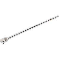 120XP Full Polish Chrome Extra Long Handle Teardrop Ratchet, 3/8" Drive, Ergonomic Handle We Share Industrial Supply