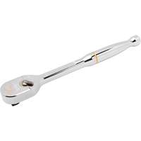 120XP Full Polish Chrome Teardrop Ratchet, 1/2" Drive, Ergonomic Handle We Share Industrial Supply