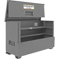 57.4 cu. ft. Jobsite Piano Box, 72-7/16" W x 33-7/8" D x 49-7/16" H, Grey We Share Industrial Supply