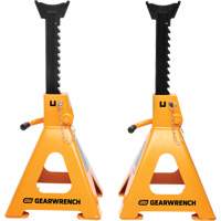 Ratcheting Jack Stand, Locking Pin, 6 tons Capacity, 15-3/4" - 24-1/2" H We Share Industrial Supply