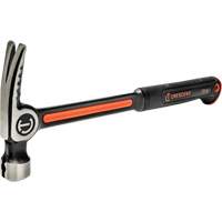 Steel Milled-Face Framing Hammer, 22 oz., Solid Steel Handle, 16" L We Share Industrial Supply