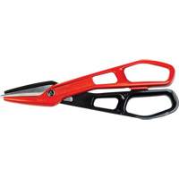 Cisaille en aluminium l&eacute;g&egrave;re pour ferblantier, Longueur de coupe de 3", Coupe Droit We Share Industrial Supply
