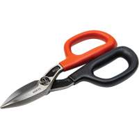 Cisaille de ferblantier droite, Longueur de coupe de 1-31/50", Coupe Droit We Share Industrial Supply