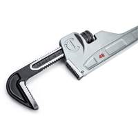 Pipe Wrench, 6" Jaw Capacity, 48" Long, Powder Coated Finish, Non-Ergonomic Handle We Share Industrial Supply