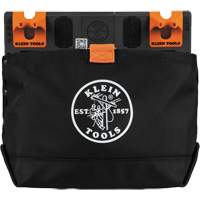Module de poche pour quincaillerie avec crochet en S Bucket Work Centre, Nylon, 1 pochettes, Noir/Orange We Share Industrial Supply