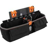 Module pour grande poche avec crochet en S Bucket Work Centre, Nylon, 3 pochettes, Noir/Orange We Share Industrial Supply