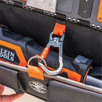 Module pour grande poche avec crochet en S Bucket Work Centre, Nylon, 3 pochettes, Noir/Orange We Share Industrial Supply
