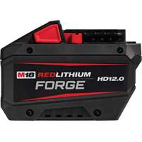 Bloc-pile M18 REDLITHIUM FORGE HD12.0, Lithium-ion, 18 V We Share Industrial Supply