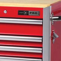 PRC7215 Pro Series Roller Cabinet, 15 Drawers, 72" W x 24" D x Red We Share Industrial Supply