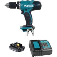 Ensemble perceuse-visseuse compacte LXT, Lithium-ion, 18 V, Mandrin 1/2"/1-7/16", Couple 420 lb-po We Share Industrial Supply