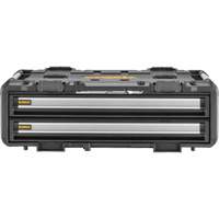 TOUGHSYSTEM&reg; 2.0 DXL 2 Drawers Unit, 30" x 21-13/20" x 10", Black/Yellow We Share Industrial Supply