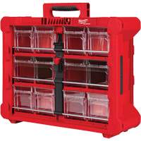 Organisateur PACKOUT &agrave; bac inclinable, 15-1/5" x 19-7/10" x 6-7/10", Noir/Rouge We Share Industrial Supply