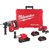 Marteau rotatif FUEL SDS Plus avec ensemble extracteur de poussi&egrave;re, 18 V, 5/8", 1400 tr/min We Share Industrial Supply