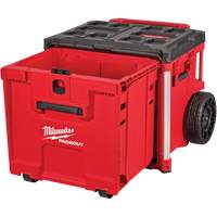 Coffre &agrave; outils roulant avec tiroir PACKOUT, 19" x 24" x 20", Noir/Rouge We Share Industrial Supply