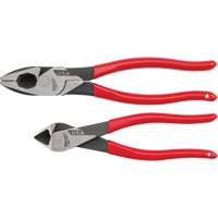 Dipped Grip Cutting Pliers Set, 2 Pieces We Share Industrial Supply