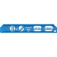 Niveau torpille moul&eacute; sous pression TRUE BLUE, 8" lo, Aluminium, 4 fioles, Magn&eacute;tique We Share Industrial Supply