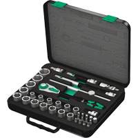 Jeu de cliquets rapides Zyklop 8100 SC 2, 37 Mcx, Prise de 3/8" We Share Industrial Supply