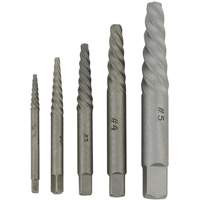 JSSE-5S Spiral-Type Screw Extractor Set, Alloy Steel We Share Industrial Supply