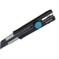 25mm Retractable Knife, Stainless Steel, Heavy-Duty, Rubber Handle We Share Industrial Supply