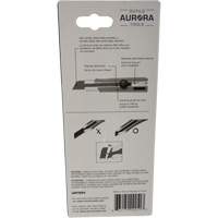 25mm Retractable Knife, Stainless Steel, Heavy-Duty, Rubber Handle We Share Industrial Supply