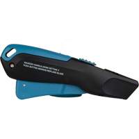 Retractable Safety Knife , Stainless Steel, Heavy-Duty, Plastic/Aluminum Handle We Share Industrial Supply