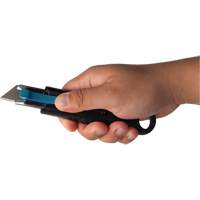 Standard-Duty Retractable Safety Knife, Stainless Steel, Rubber Handle We Share Industrial Supply