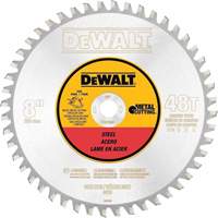 Ferrous Circular Saw Blade, 8", 40 Teeth, Metal Use We Share Industrial Supply