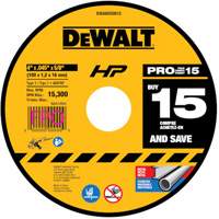 All-Purpose Cutting Wheel, 4" x 0.45", 5/8" Arbor, Type 1, Aluminum Oxide We Share Industrial Supply