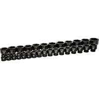 6 Point SAE Socket Set, 29 Pcs, Impact, 3/4" Drive Size We Share Industrial Supply