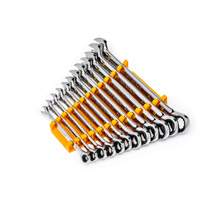90-Tooth 12 Point Wrench Set, Ratcheting Combination, 12 Pieces, Metric We Share Industrial Supply